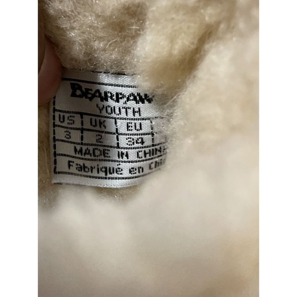 Big Girls Size (3) BEARPAW Mia Boots, from Finish Line Pink Suede Sheepskin - Picture 12 of 12